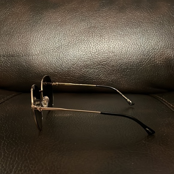 Jimmy Choo women’s logo monogram round aviator sunglasses NEW - Picture 7 of 14